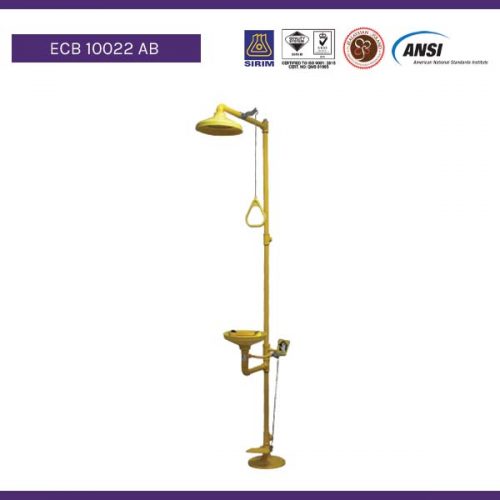 METHOD Combination Shower and Eyewash with ABS Bowl Foot Pedal