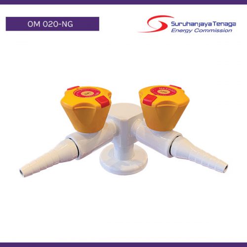 METHOD Gas Fittings 2 Way 90º Bench Gas Valve