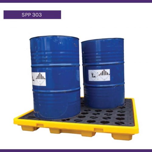 METHOD Polyethylene Spill Decks 4 Drums