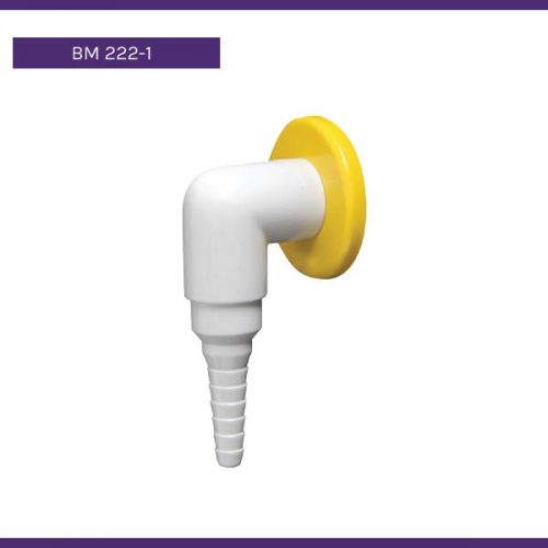 METHOD Gas Fittings 1 Way 90° Wall Gas Outlet